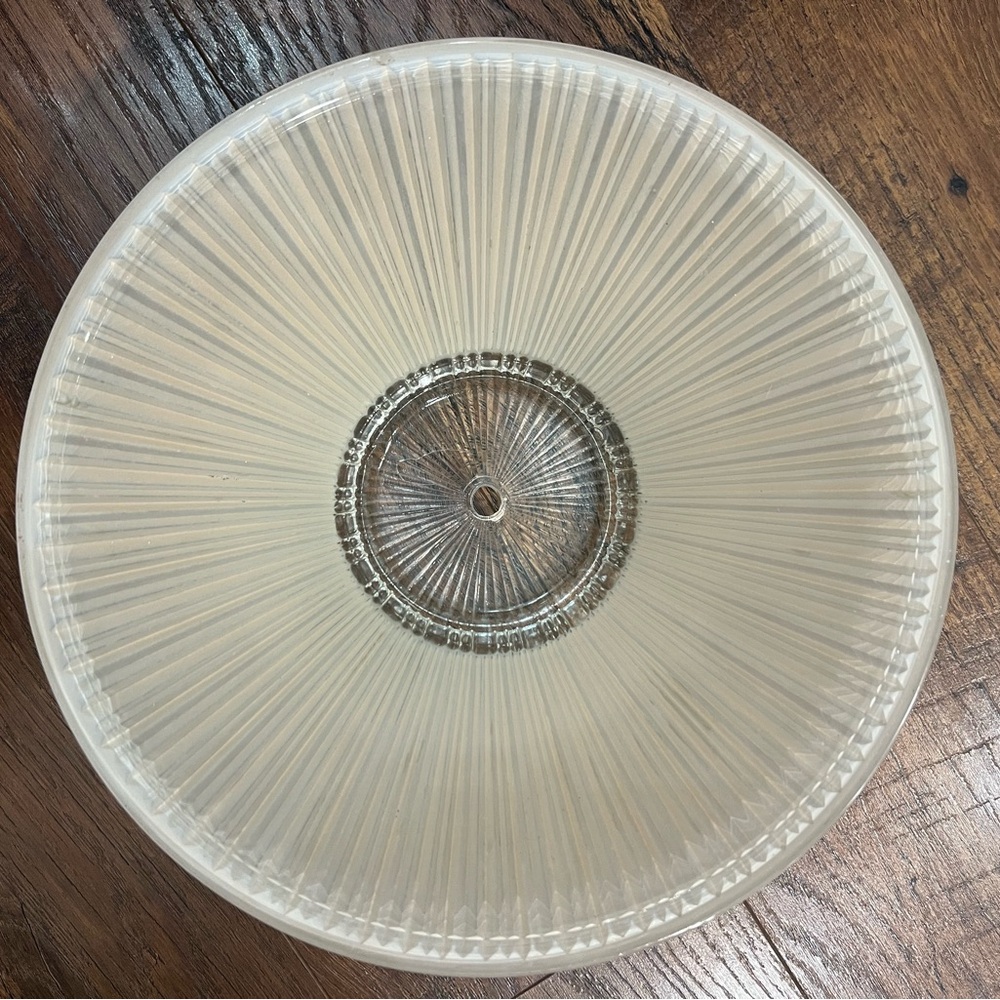 Vintage Ribbed Ceiling Sconce - Picture 5 of 7